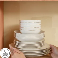 Karaca Donatella 70-Teiliges Tafelsservice Für 12 Personen – New Bone