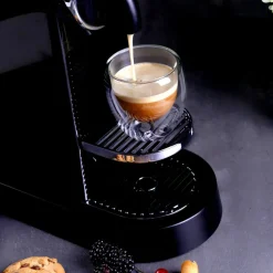 Karaca Doppelwand Borosilikat Glas Espresso Tassenset für 2 Personen 80 ml