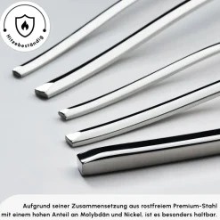 Karaca Dora 316+ Premium 84 Teiliges Für 12 Personen Besteck Set