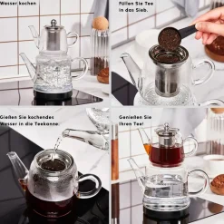 Karaca Dora Glas-Teekanne