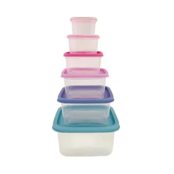 Karaca Dora Lila Vorratsbehälter, 6 Teilig