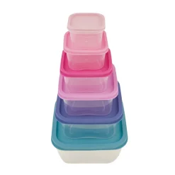 Karaca Dora Lila Vorratsbehälter, 6 Teilig