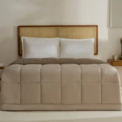 Karaca Double Face Bettdecke Beige-Mocha 200X200