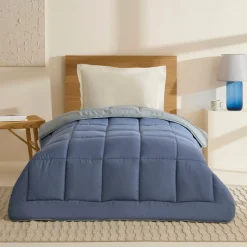 Karaca Double Face Decke Blau-Mint 135x200