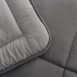 Karaca Double Face Decke Anthrazit-Grau 135x200