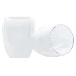 Karaca Double Wall Borosilikat Glas Tasse 2er Set 300 ml