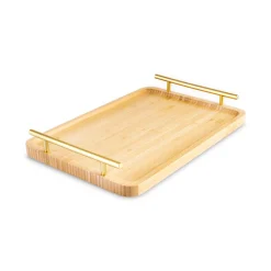 Karaca Duotroy Bambus Schneidebrett Tablett, Farblos