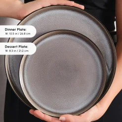 Karaca Earth Collection Mercure 59-Teiliges 12-Personen Geschirrset