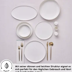 Karaca Earth Collection Matte Glaze 55-teiliges 12-Personen Geschirrset