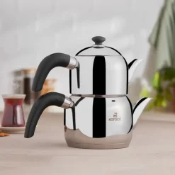 Karaca Edge Mini-Teekannen-Set Schwarz