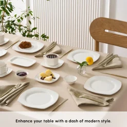 Karaca Elegance Bone Padoca 26-Teiliges 6-Personen Frühstücksset Gold