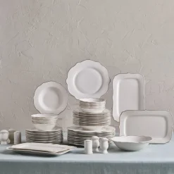 Karaca Elegance Vera 59-Teiliges 12-Personen-Geschirrset, Gold