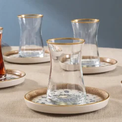 Karaca Elena Teeset, 12-teilig, für 6 Personen