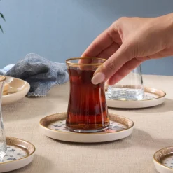 Karaca Elena Teeset, 12-teilig, für 6 Personen