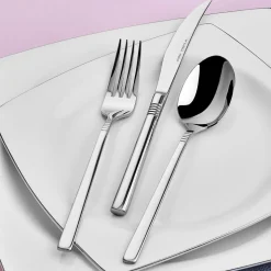 Karaca Elgn Nil 84-teiliges für 6 Personen Tafelbesteck