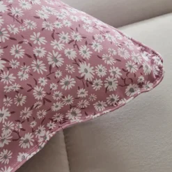 Karaca Elie Einzelbettdecke, Grün, 135x200, 50x70 cm