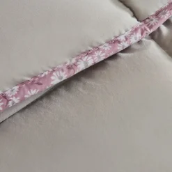 Karaca Elie Einzelbett-Steppdeckenset, Grün, 155x220, 50x70 cm