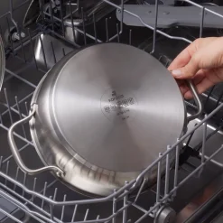 Karaca Elite Edelstahl-Kasserolle Flach 24 cm 3 L