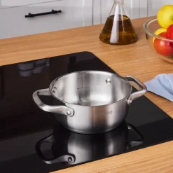 Karaca Elite Edelstahl-Kasserolle Flach 16 cm