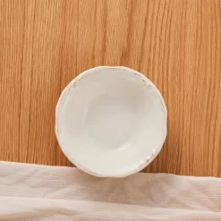 Karaca Elizabeth Ecru Snac Schale, 12 cm