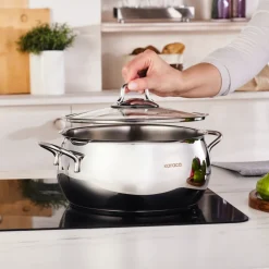 Karaca Emirgan Induktions Stahltopf, 24 cm