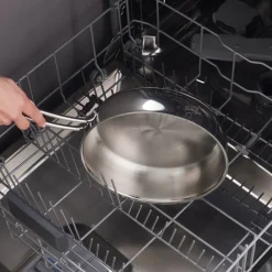 Karaca Emirgan Stahlpfanne, 24cm, Silber