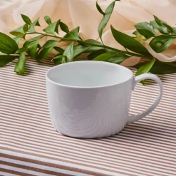 Karaca Epsilon Porzellanbecher, 680 ml, Weiß