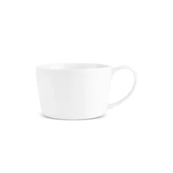 Karaca Epsilon Porzellanbecher, 680 ml, Weiß