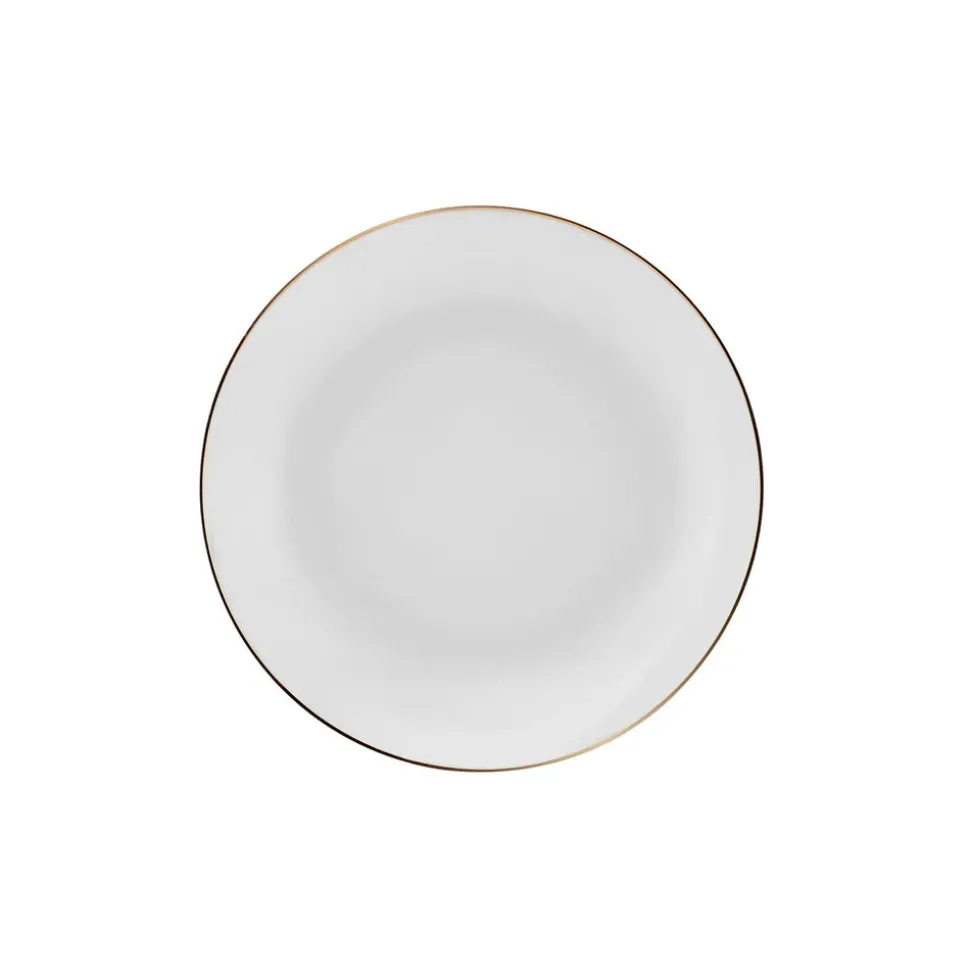 Karaca Esbelto 12 Personen Geschirrset, 56 Teilig, New Generation Bone, Gold