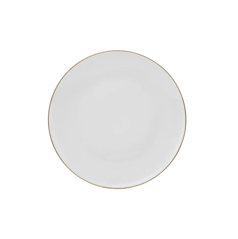 Karaca Esbelto 12 Personen Geschirrset, 56 Teilig, New Generation Bone, Gold