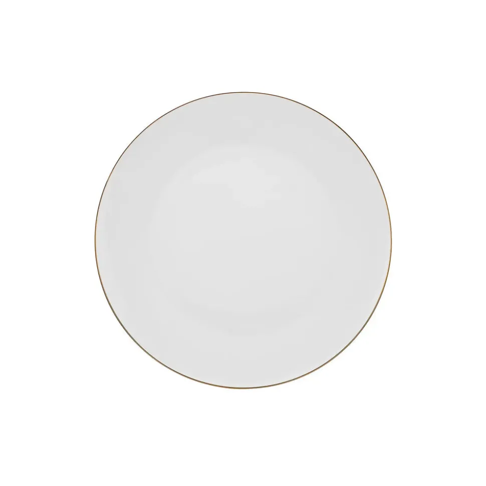 Karaca Esbelto 12 Personen Geschirrset, 56 Teilig, New Generation Bone, Gold