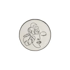 Karaca Face 12-teiliges Türkisches Teeset für 6 Personen, 132 ml, Mehrfarbig