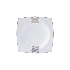 Karaca Fine Bone Lotus 43 Parça 8 Kişilik Yemek Takımı Kare