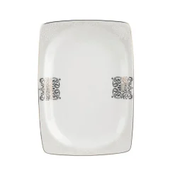 Karaca Fine Bone New Lotus 60 Pieces Dinnerware Set Square