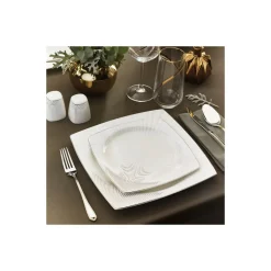 Karaca Fine Bone Together Alone 60-teiliges für 12 Personen Essservice