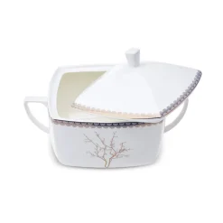 Karaca Fine Pearl Banyan 62-teiliges Geschirrset für 12 Personen