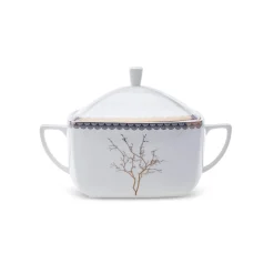 Karaca Fine Pearl Banyan 62-teiliges Geschirrset für 12 Personen