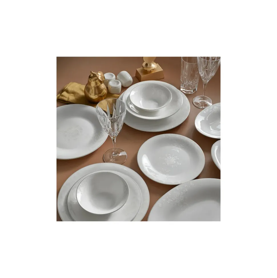 Karaca Fine Pearl Bella 58 Teiliges Für 12 Personen Perlmutttafeserviceset