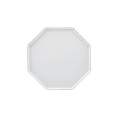 Karaca Fine Pearl Extra Eight Corner 62-Teiliges 12-Personen Geschirrset Gold