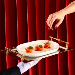 Karaca Fine Pearl Extra Nish 62-Teiliges 12-Personen Geschirrset Platin