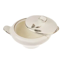 Karaca Fine Pearl Extra Selva 62-teiliges Geschirrset für 12 Personen