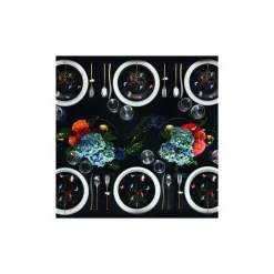 Karaca Fine Pearl Grace Black 58-teiliges Perlmutttafelserviceset für 12 Personen