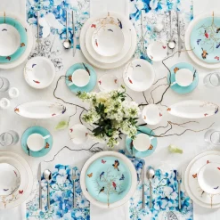 Karaca Fine Pearl Grace Mint 58 Teiliges Für 12 Personen Perlentafelserviceset