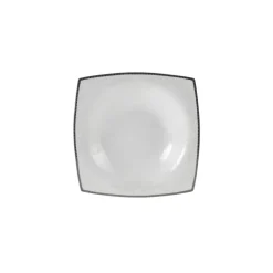 Karaca Fine Pearl Neklus 62-teiliges Tafelservice für 12 Personen Eckig