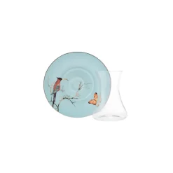 Karaca Fine Pearl New Grace Miny 26-Piece Frühstücksset und Servierschalen Round