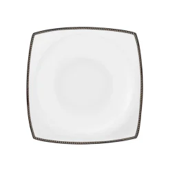 Karaca Fine Pearl Norma 62-teiliges quadratisches Tafelbesteck für 12 Personen