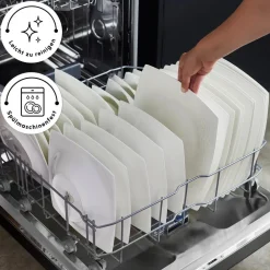 Karaca Fine Pearl Roma 58-Teiliges 12-Personen Geschirrset