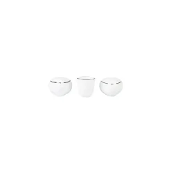 Karaca Fine Pearl Trio Platin Tafelservice-Set -62- teilig für 12 Personen