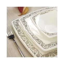 Karaca Fine Pearl Trove 62-teiliges Dinner-Set für 12 Personen