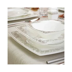 Karaca Fine Pearl Trove 62-teiliges Dinner-Set für 12 Personen